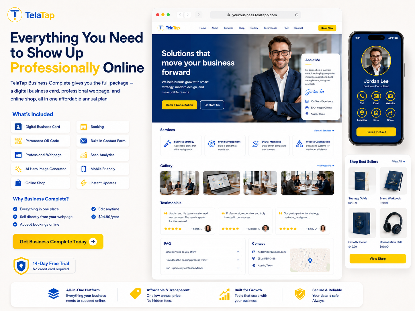 TelaTap Business Complete