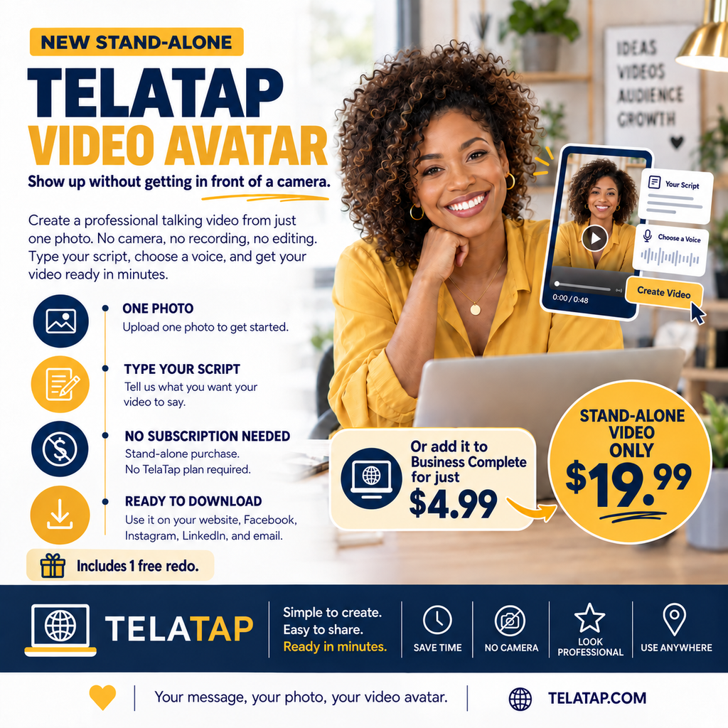 TelaTap Video Avatar